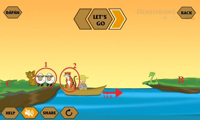Ответы на последнюю игру IQ River Crossing