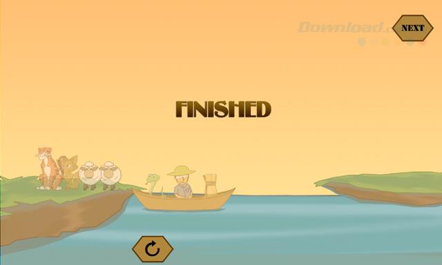 Ответы на последнюю игру IQ River Crossing