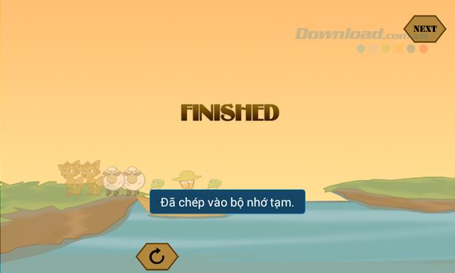 Ответы на последнюю игру IQ River Crossing