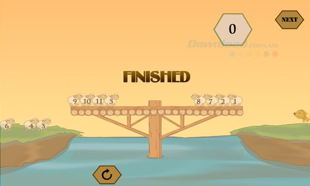 پاسخ به آخرین بازی IQ River Crossing