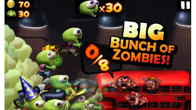 Recipes conquering game Zombie Tsunami