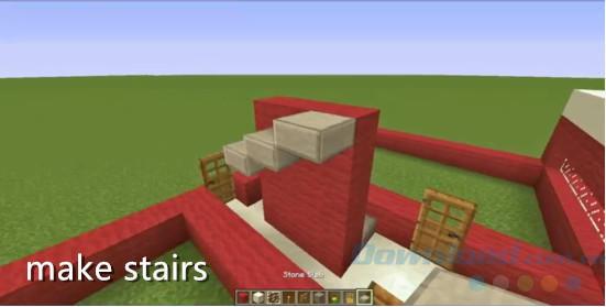 How to build a school and class in the game Minecraft