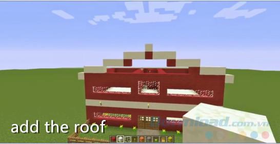 How to build a school and class in the game Minecraft