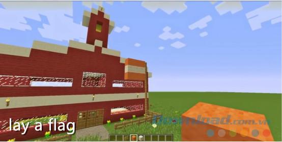 How to build a school and class in the game Minecraft