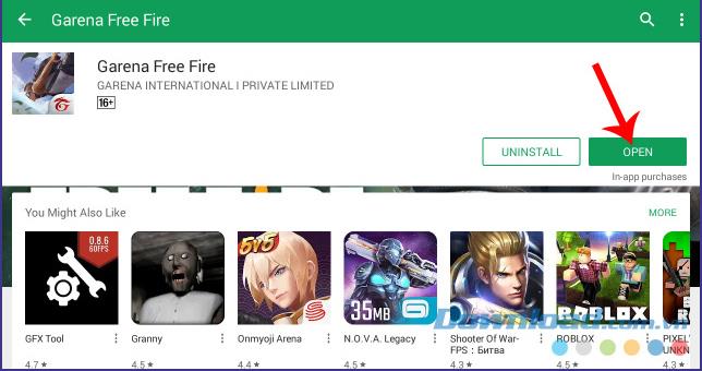 How to download and install the game Garena Free Fire on any device