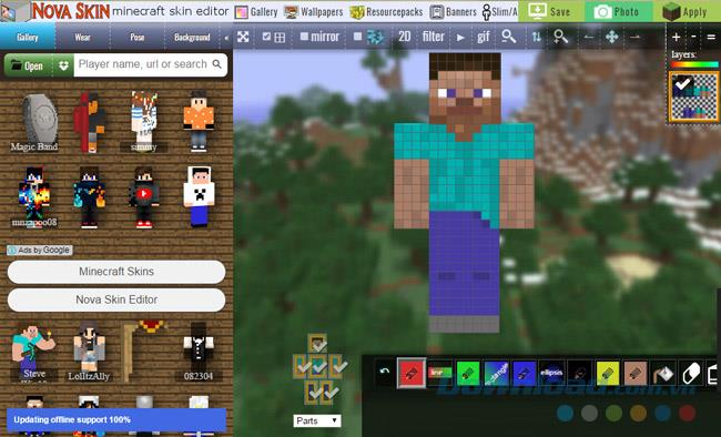 How to change skins in Minecraft