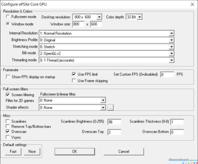 Instructions for installing and setting up ePSXe - Best PS1 emulator on PC