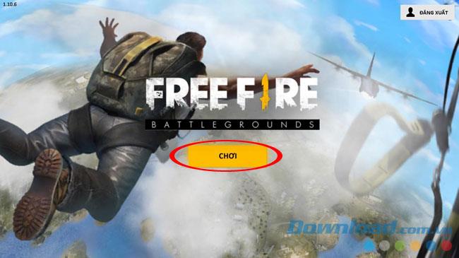 Instructions to play Garena Free Fire on mobile