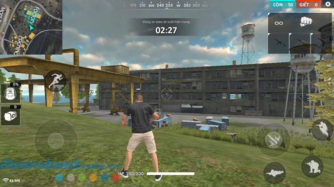 Instruksi untuk memainkan Garena Free Fire di ponsel