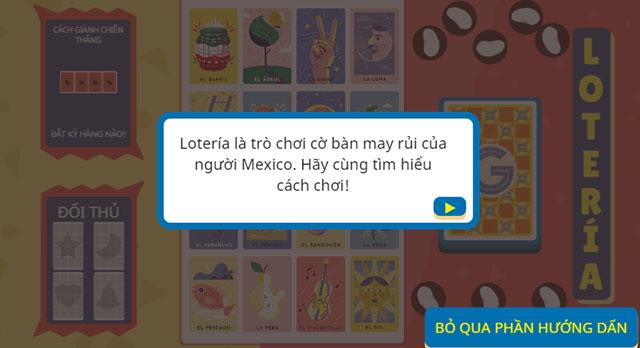 Anleitung zum Spielen von Loteria - Traditionelles Spiel von Mexiko bei Google