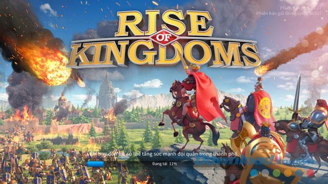 Instructions for installing and playing Rise of Kingdoms on your phone