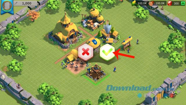 Instructions for installing and playing Rise of Kingdoms on your phone