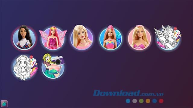 Instructions for installing and playing the game Barbie Games