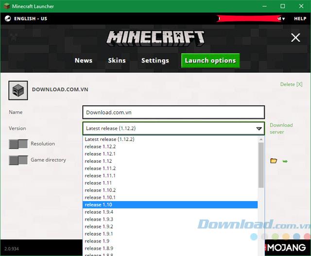دستورالعمل بارگیری و نصب Minecraft Launcher