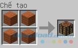 Cara membuat barang-barang kayu di Minecraft