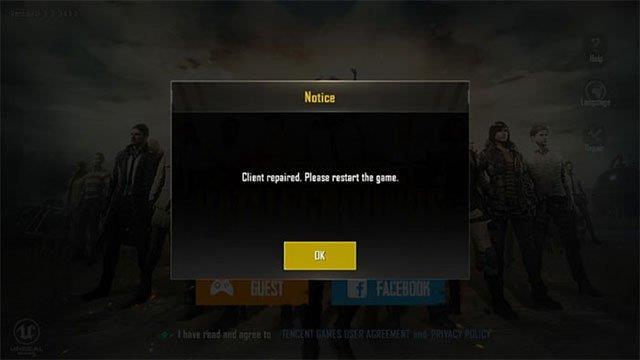 Summary of PUBG Mobile errors and how to fix them