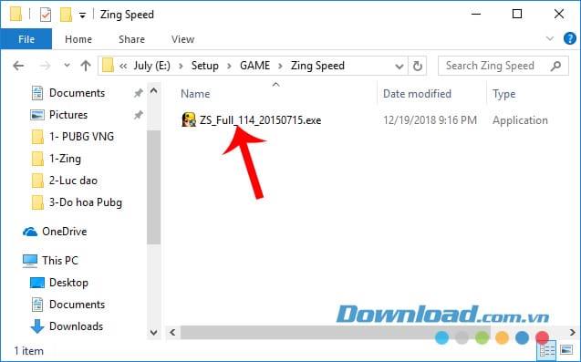 How to download and install ZingSpeed ​​on your computer