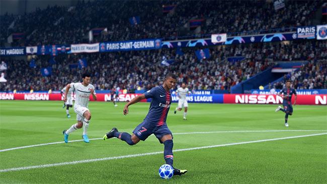 Guide to pass the ball in football game FIFA 20