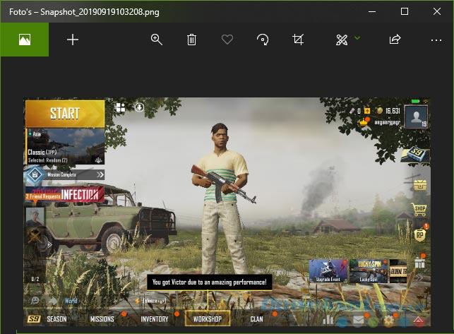 Bagaimana untuk mengambil screenshot skrin permainan pada GameLoop