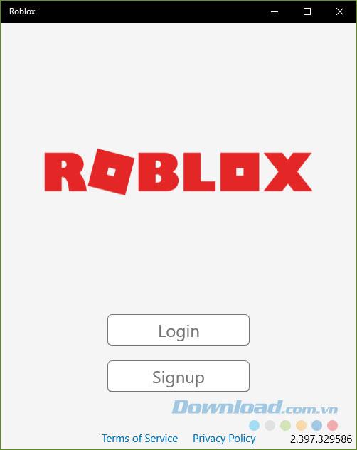 Instructions on how to install Roblox FREE on Windows 7/8/10