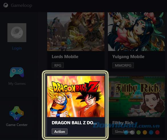 How to install and play Dragon Ball Z on Gameloop