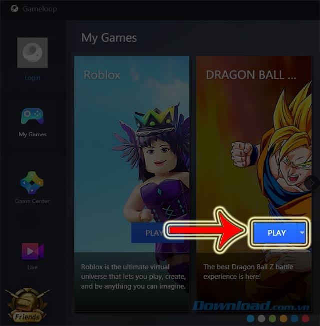 How to install and play Dragon Ball Z on Gameloop