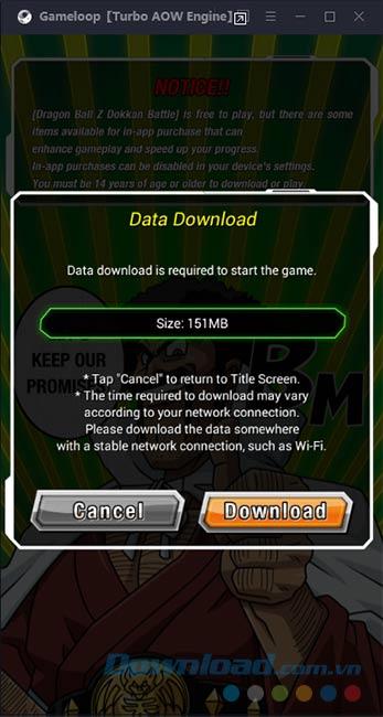 How to install and play Dragon Ball Z on Gameloop