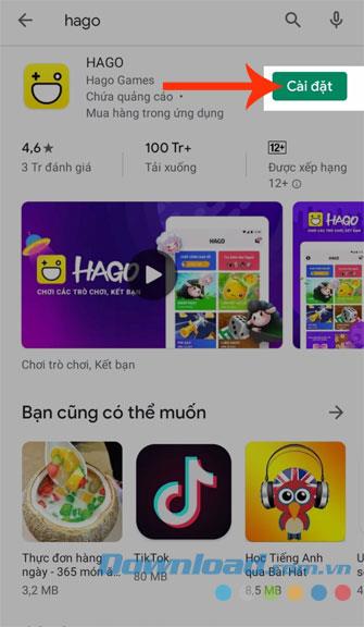 Instructions for setting up and registering a Hago account on your phone