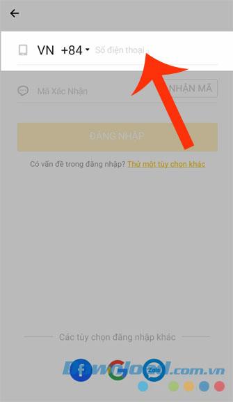 Instructions for setting up and registering a Hago account on your phone