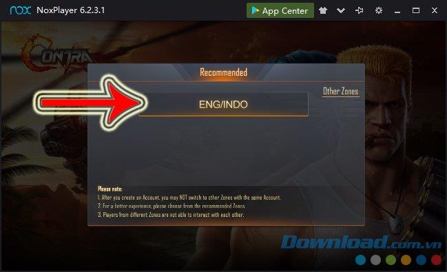 How to download and install the game Garena Contra: Return on the computer