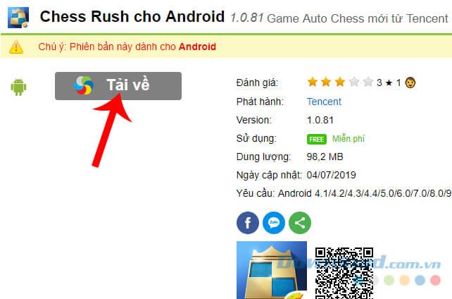 How to download and install Chess Rush on computers and phones