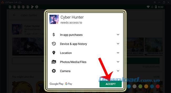 Guide to download and install the game Cyber ​​Hunter