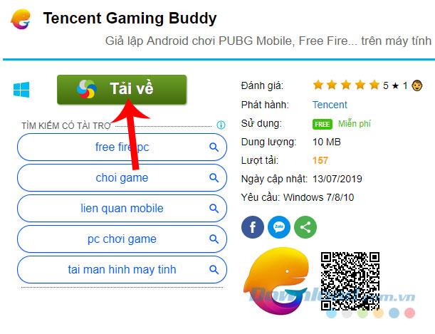 Tencent Gaming Buddy downloaden en installeren om Android-games op pc te spelen