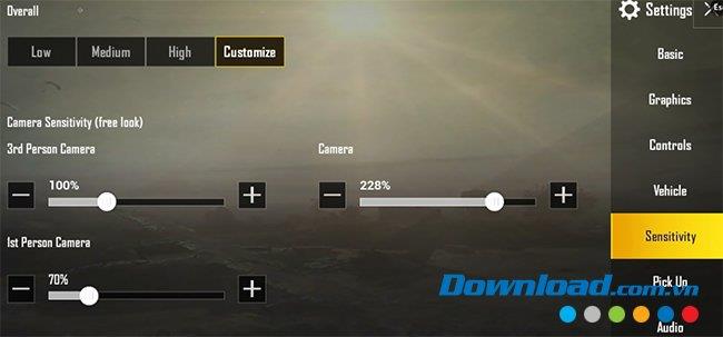 How to change PUBG Mobile first-person mode and gun settings