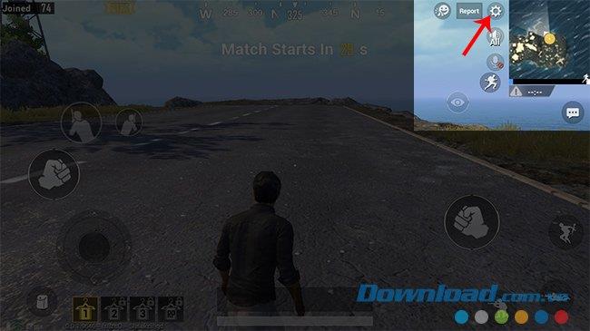 How to customize the PUBG Mobile play button on the phone