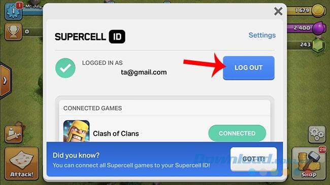 Supercell IDアカウントを登録する最も簡単な方法