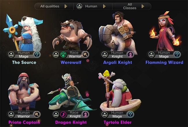 Introducing the character system in Auto Chess Mobile