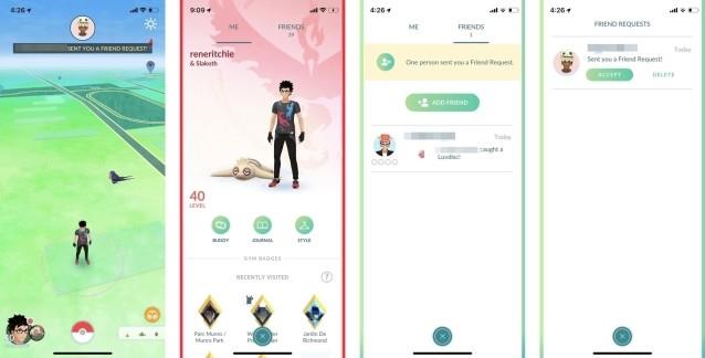 Bagaimana cara menambahkan Teman dan mengelola Pertemanan di Pokémon Go