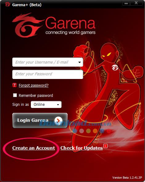 Instructions on how to play the AOE Empire on Garena