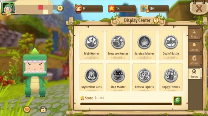 Discover the unique badge system of Mini World: Block Art