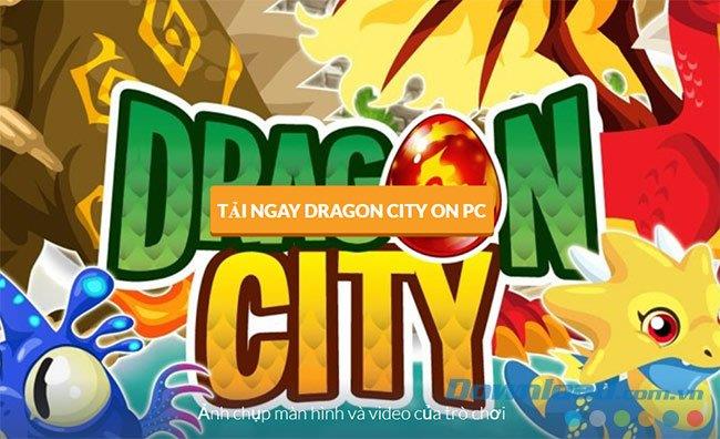 Instal game Dragon City di komputer Anda