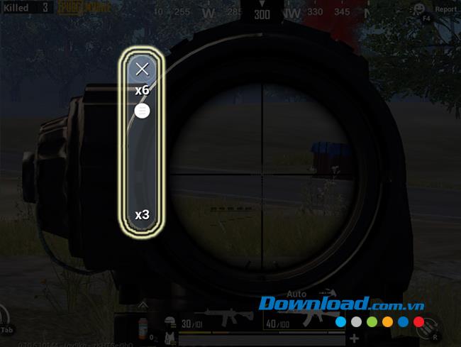 How to change the aiming distance in PUBG Mobile