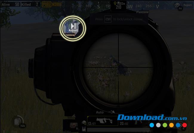 How to change the aiming distance in PUBG Mobile