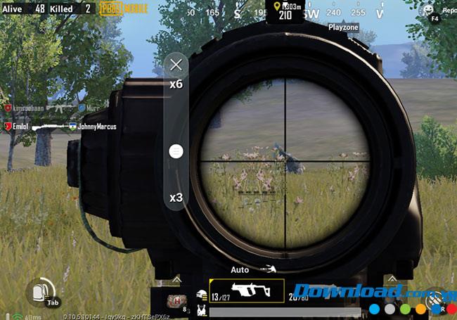 How to change the aiming distance in PUBG Mobile