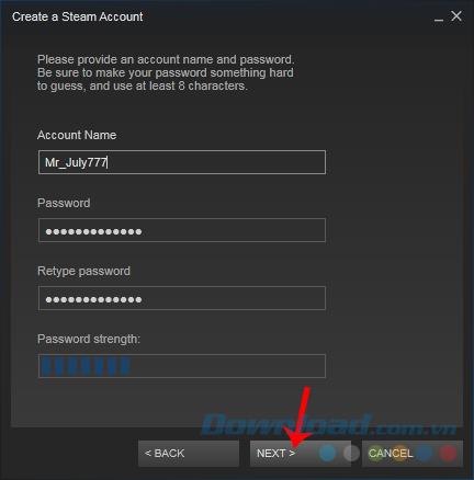 كيفية التسجيل للحصول على حساب Steam