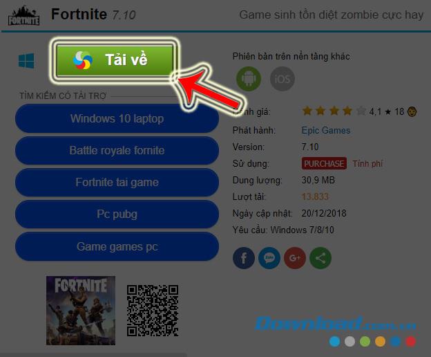 Anweisungen zum Herunterladen und Installieren von Fortnite Battle Royale auf Ihrem Computer