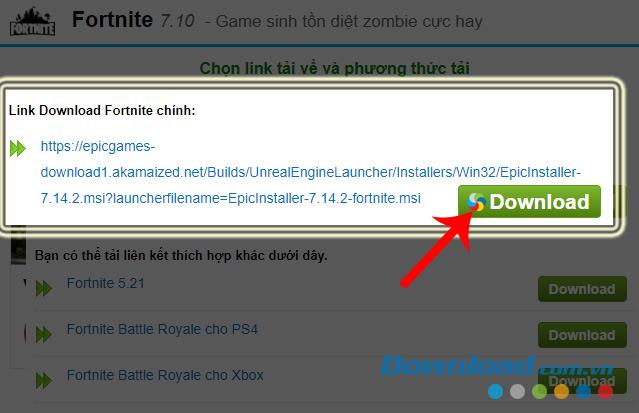 Anweisungen zum Herunterladen und Installieren von Fortnite Battle Royale auf Ihrem Computer