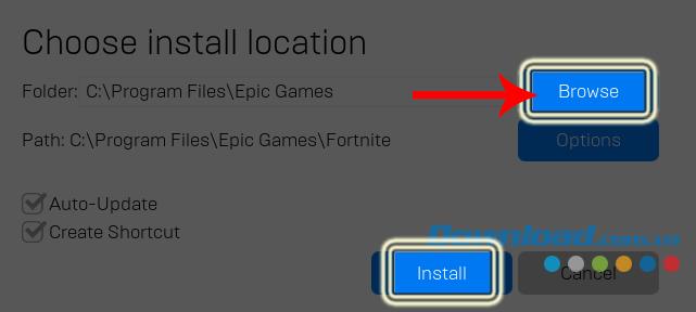 Anweisungen zum Herunterladen und Installieren von Fortnite Battle Royale auf Ihrem Computer