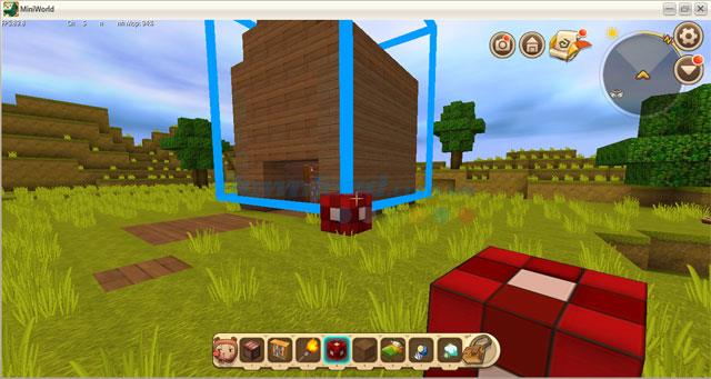 How to build a house quickly in Mini World: Block Art