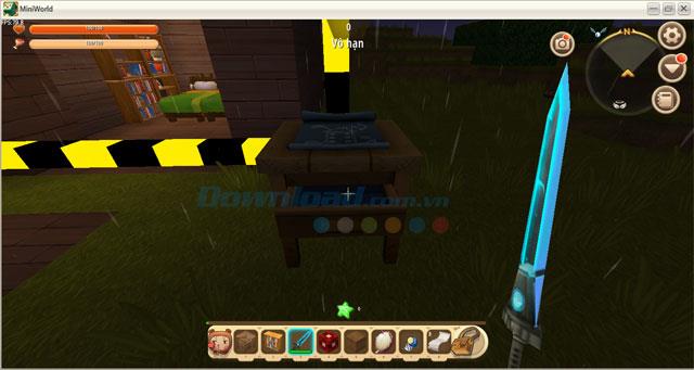 So bauen Sie schnell ein Haus in Mini World: Block Art